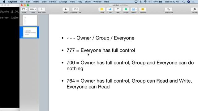 Linux - File and Folder Permission Introduction смотреть онлайн