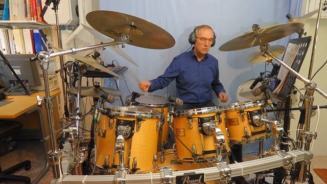 6 / 8 Rock Ballad (180 bpm) Drum Track for Play Along Studio смотреть онлайн