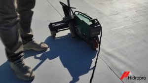 Устройство кровельного пирога из ПВХ мембраны. Кратко показаны этапы монтажа гидроизоляции.