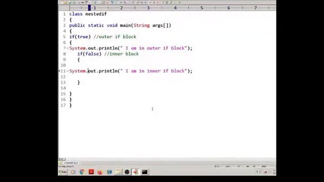 Nested if conditional statement | Java Basi |JAVA Real Life Problem Implementation |Animated Java смотреть онлайн