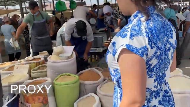 огромный БАЗАР! ШАШЛЫКИ! МАРГЕЛАНСКИЙ ПЛОВ! НАТУРАЛЬНЫЙ ШЁЛК! Фергана смотреть онлайн