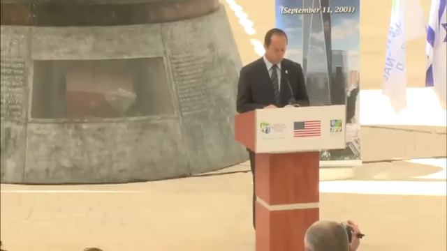 Jerusalem Mayor Nir Barkat @ 9-11 Memorial in Jerusalem смотреть онлайн