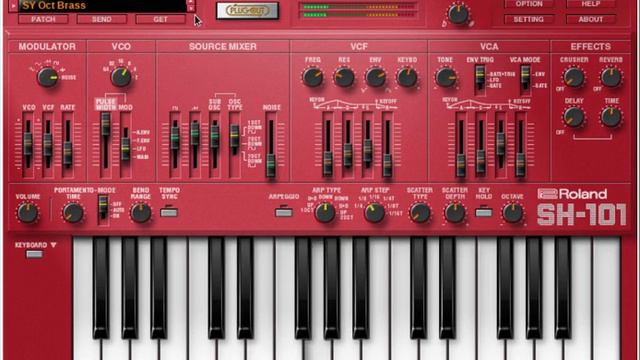 SH 101 Roland VSTi - ONLY SOUNDS