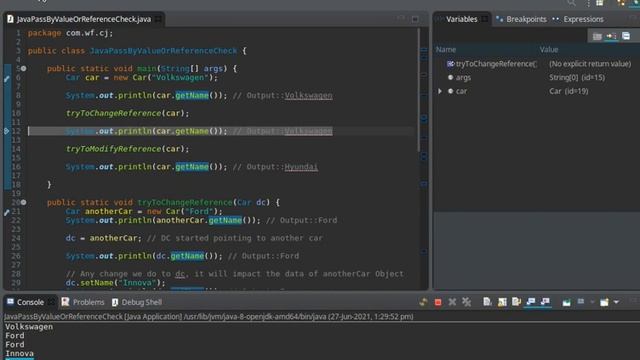 Is Java Pass by Reference Or Pass by Value? смотреть онлайн