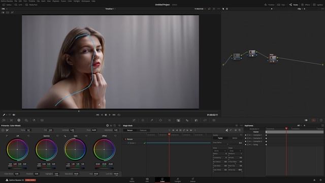 Davinci Resolve 18 Object Mask and Alpha Channel смотреть онлайн