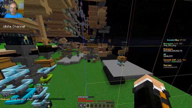 Cosmic Sky S13 #34: Slot Bot Rolls! Increase In Nether Quartz Farm! Quests and Re-Rolls! Contest! смотреть онлайн