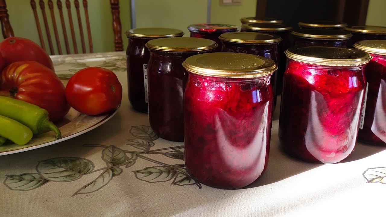 Домашняя борщевая заправка. Борщ готовлю только с ней!