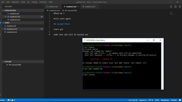 Learn Git & GitHub Tutorial Course - Video No 8 - How to Go back And Checkout ? смотреть онлайн