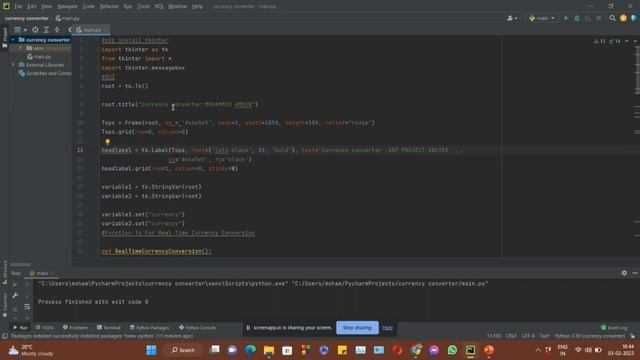 currency converter using Python смотреть онлайн