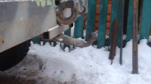 Быстросъемный регулируемый фаркоп для УАЗ часть 1