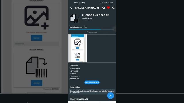Encode and Decode Images | Save Images to String | Sketchware смотреть онлайн