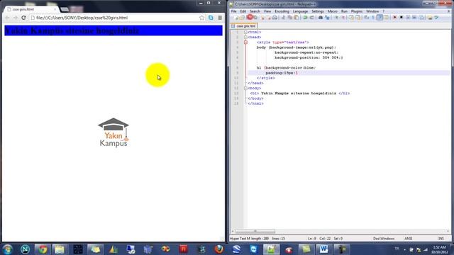 Yakın Kampüs - XHTML (HTML) ve CSS Ders 16 - CSS'de Header Komutları смотреть онлайн