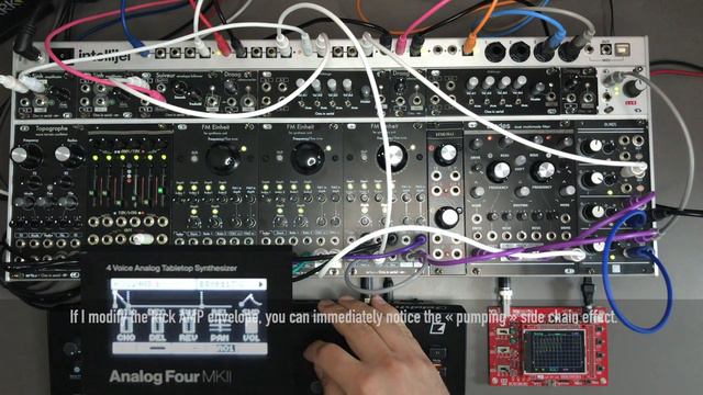 Oms in serial - Suiveur Eurorack envelope follower module смотреть онлайн