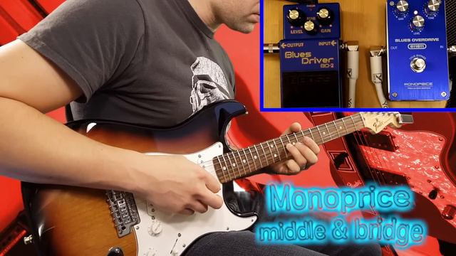 Blues Overdrive Pedal Shootout- Boss BD-2 vs Monoprice Blues Overdrive 611611 смотреть онлайн