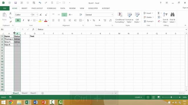Excel Tutorial #57: Hiding Columns (Ctrl + 0) смотреть онлайн