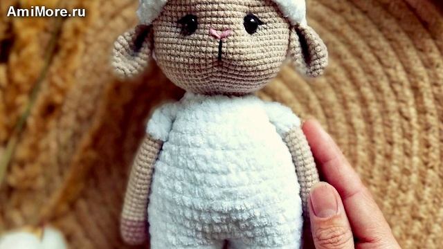 Амигуруми: схема Овечка | Игрушки вязаные крючком