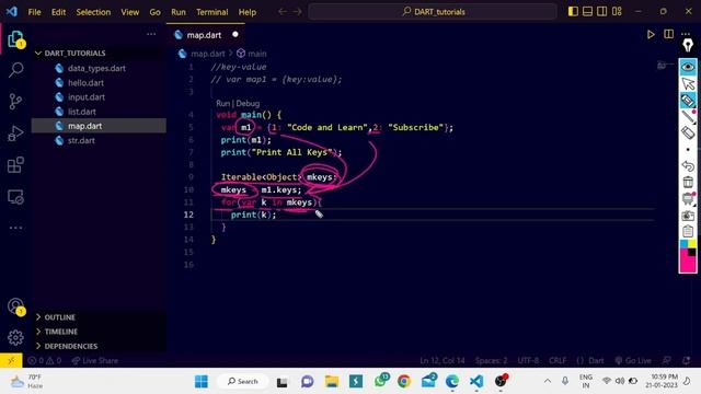 Dart tutorials on map смотреть онлайн