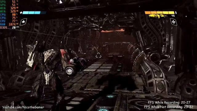 Transformers War for Cybertron Gameplay on Low End PC (AMD A9, Radeon R5 Graphics) смотреть онлайн