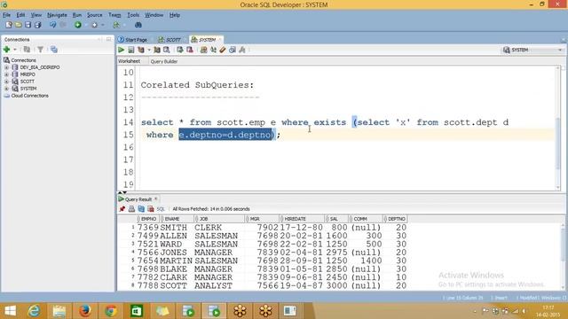 SQL Tutorial For Beginners : Sub Queries with examples смотреть онлайн