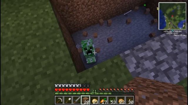 Приключения в Minecraft 1.4.*- Часть 15 (Первая пластинка) смотреть онлайн