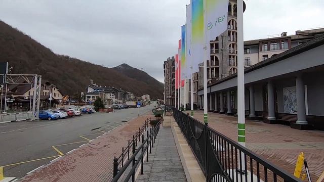 Предновогодние выходные в Красной Поляне. Роза Хутор. Поднимаемся на самую высокую точку Роза Пик смотреть онлайн