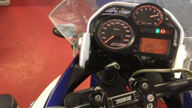 R1200GS Работа двигателя.