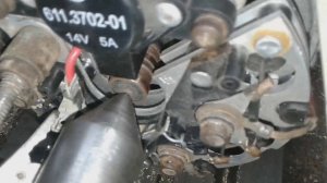 экспресс ремонт генератора ВАЗ 2110(вместо замены коллектора)