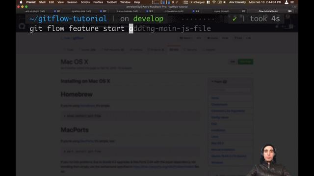 Gitflow Explained [Arabic] | Practical examples using SourceTree and git-flow CLI смотреть онлайн