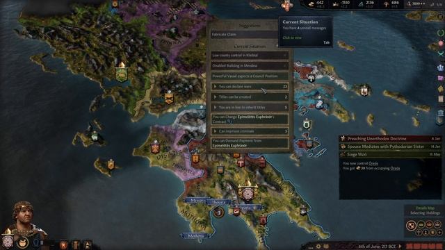 The Long War - Sparta! - Let's Play Apotheosis: The Hellenistic Age [CK3 Mod] - 10 смотреть онлайн