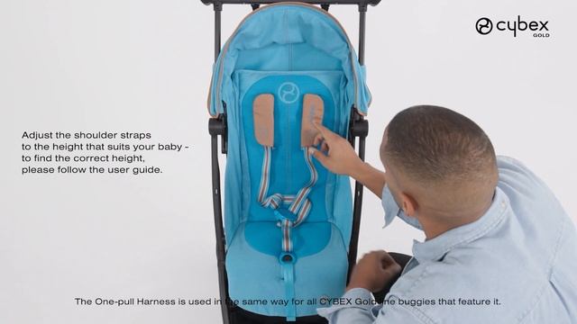 How to Use the One-pull Harness I ORFEO Buggy I CYBEX смотреть онлайн