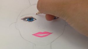 Как нарисовать куклу Барби? | Я учусь рисовать