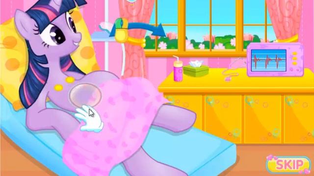 Аня играет в пони-игры. смотреть онлайн