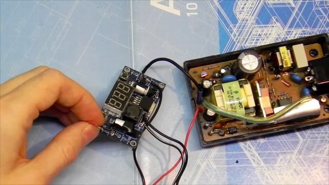 ЛАБОРАТОРНЫЙ БЛОК ПИТАНИЯ НА 1,2-29v/3400mA ИЗ DC-DC ПРЕОБРАЗОВАТЕЛЯ СВОИМИ РУКАМИ ЗА КОПЕЙКИ! смотреть онлайн