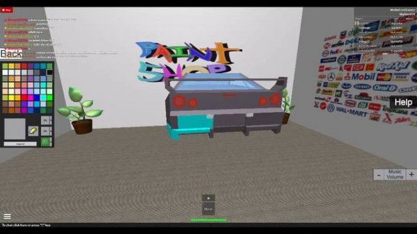 Roblox painting Skyline R34. Part1