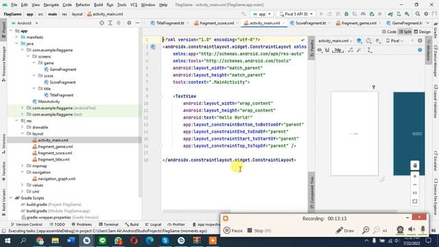 2. Flag Quiz Game | Project Setup & Layouts | Kotlin Tutorials | смотреть онлайн