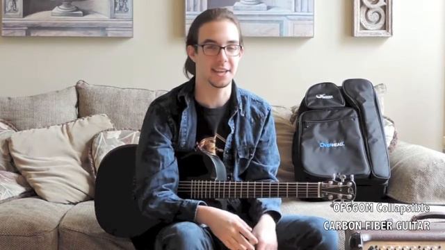 Journey Instruments OF660M - Collapsible Carbon Fiber Travel Guitar - Review - Connor Low