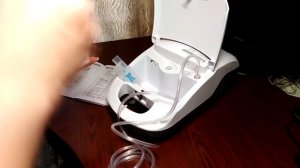 Обучающий ролик. Ингалятор (компрессорный небулайзер) LD-210C.  Как пользоваться, отзыв