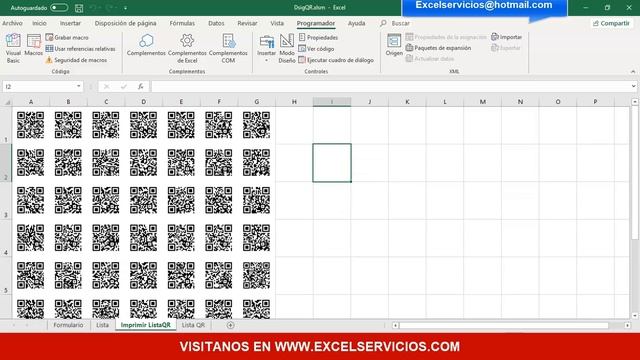 Generar Código QR a Tabla de Excel смотреть онлайн