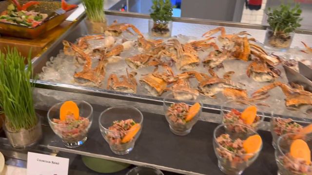 Aloft Palm Jumeirah Дубай октябрь 2022, ужин