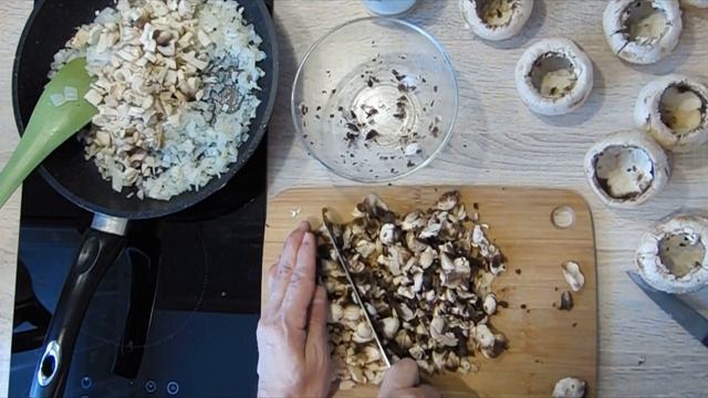 Шампиньоны запеченные в духовке смотреть онлайн