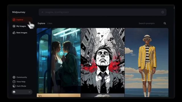 У Midjourney появился сайт для генерации картинок смотреть онлайн