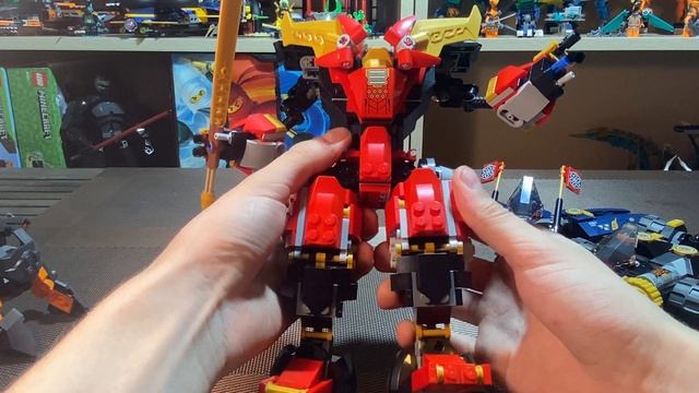 ОБЗОР НА НАБОР ЛЕГО НИНДЗЯГО УЛЬТРА КОМБО РОБОТ НИНДЗЯ Ninja Ultra Combo Mech 71765 смотреть онлайн