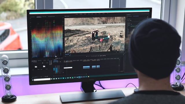 The Ultimate 4K Monitor for Content Creation? Is a 32'' Monitor too Big? | BenQ EW3270U Review! смотреть онлайн