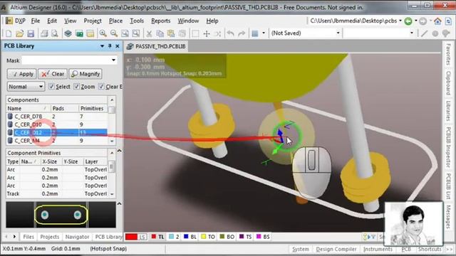 مدارچاپی - دوره 0 تا 100 آلتیوم - شماره 19 - پکیج های PassiveTHD смотреть онлайн