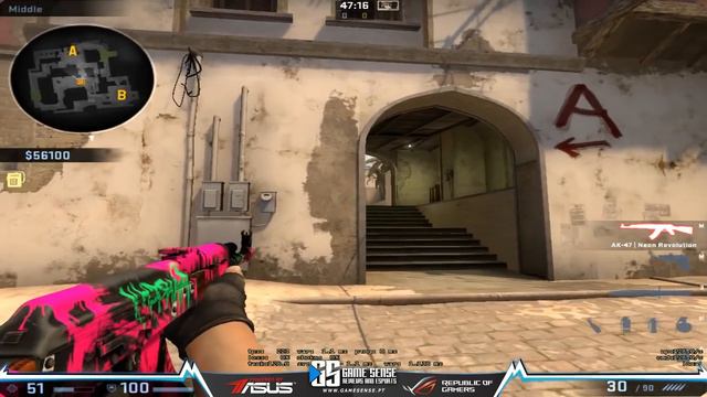 zorlaKOKA Simple CSGO - Mirage - Attacking Mid смотреть онлайн