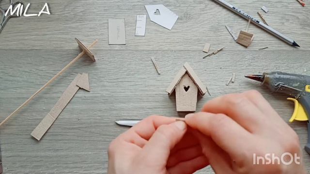 Скворечник своими руками из картона смотреть онлайн