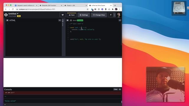 Playing with JSX смотреть онлайн