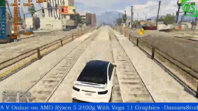 Test Streaming GTA Online on AMD Ryzen 5 2400G with RX Vega 11 |PvP 2019| смотреть онлайн