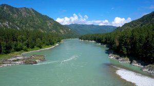 Красивейшая река Катунь, Горный Алтай | Katun river, mountain river