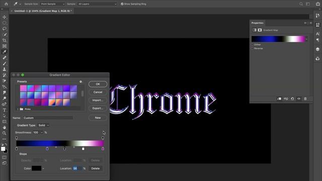 Chrome Effect Photoshop - Photoshop Tutorial смотреть онлайн